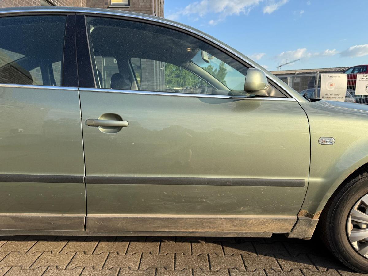 VW Passat 3BG original Tür vorn rechts LA6W Frescogrünmetallic Rohbau BJ01